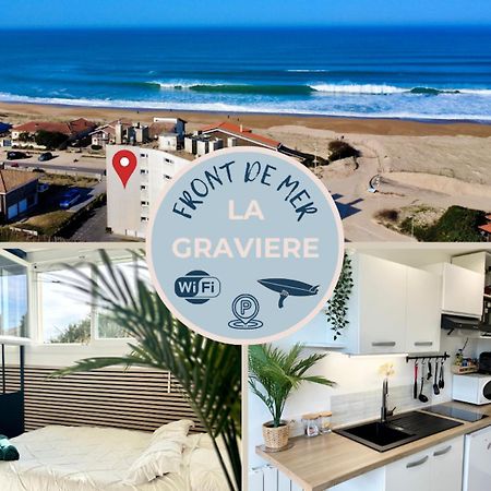 La Graviere, Cozy Studio Wifi & Parking 20M Ocean Surf Plage Soorts-Hossegor Eksteriør billede